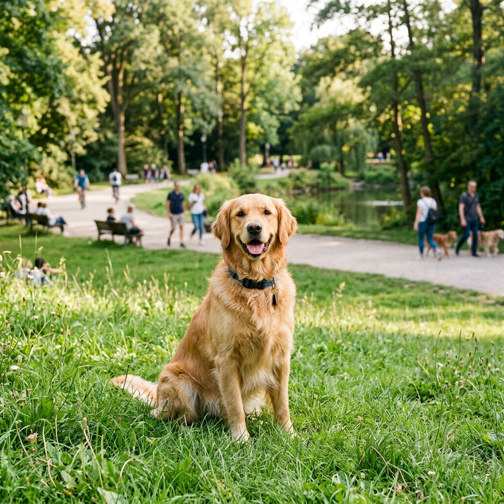 Pet photo — original with background