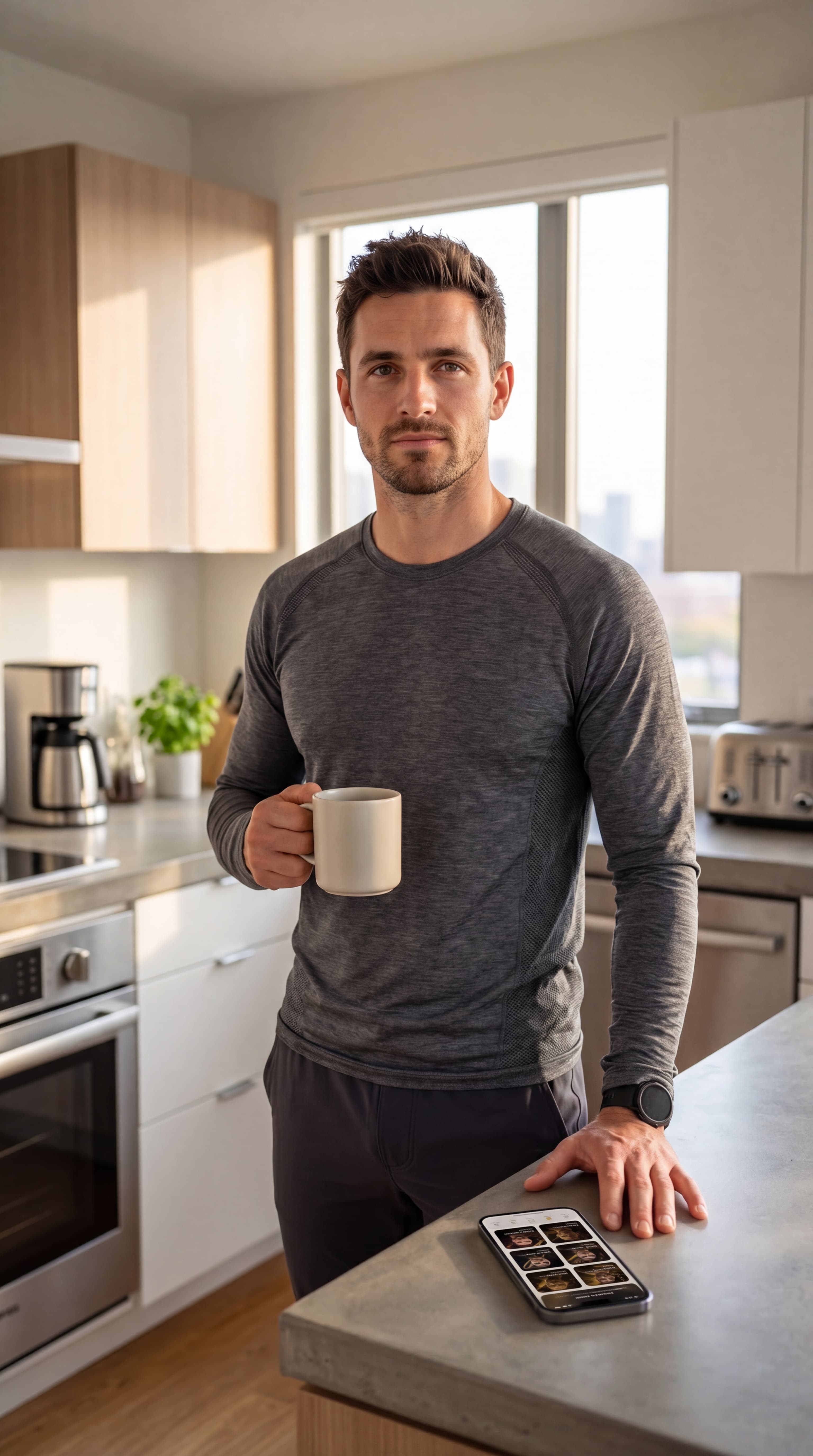 Portrait photo — original with background